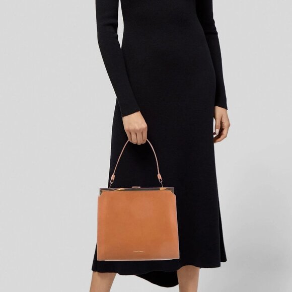 Mansur Gavriel Elegant Bag in Carmelo - Picture 3 of 11